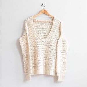Free People Loose Knit Sweater Size XS